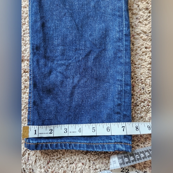 Abercrombie and Fitch Curve Love High Rise Ankle Straight Jeans Size 6/28 - Picture 9 of 9